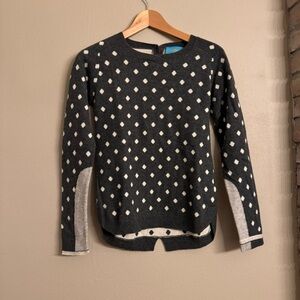 ISLE FIELD Cashmere Polka‎ Dot Sweater